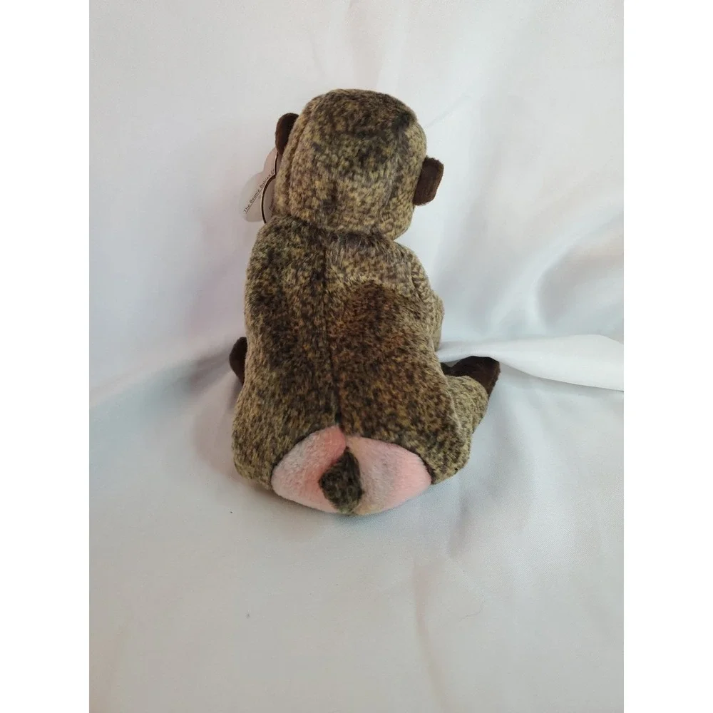 TY BEANIE BABY 1999 CHEEKS BABOON APE MONKEY‎ RETIRED